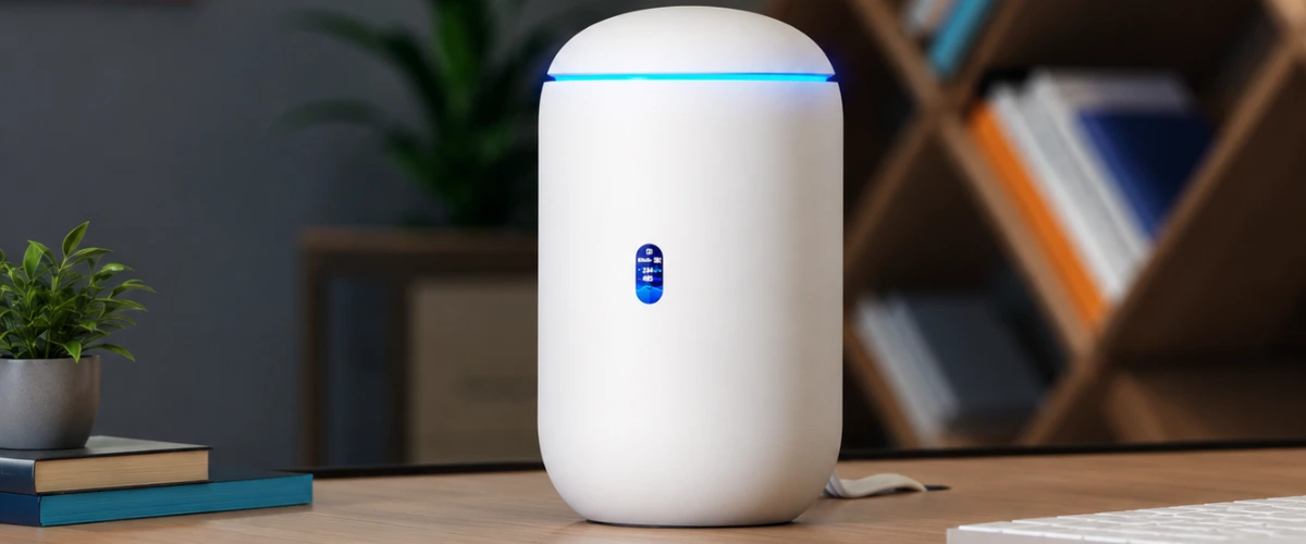 UniFi Dream Router 7: the small network cylinder that can do a lot